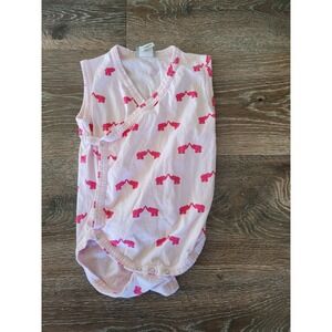 Kate‎ Quinn Organic Cotton Sleeveless Elephant Print Bodysuit 12-18 months #9
